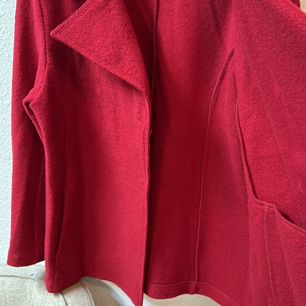 100% Wool Red Jacket - Picture 10 of 13